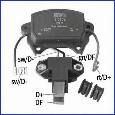 HITACHI 130376 Регулятор генератора 