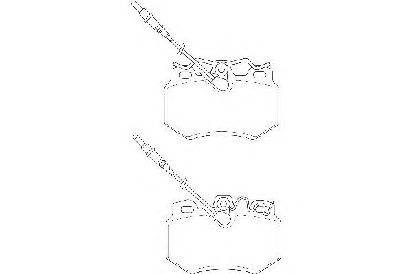 WAGNER WBP21614A Тормозные колодки WAGNER для CITROEN