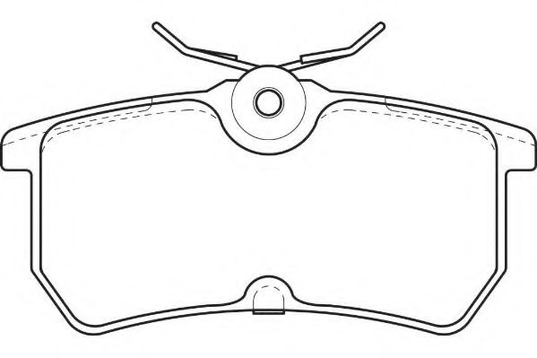 WAGNER WBP23353A Тормозные колодки WAGNER 