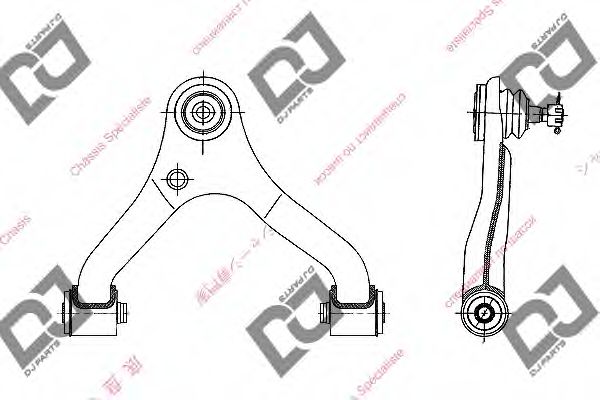DJ PARTS DA1454 Рычаг подвески для TOYOTA HILUX (Тойота Хилуx)