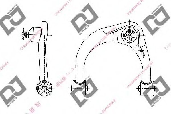 DJ PARTS DA1427 Рычаг подвески для TOYOTA (Тойота)