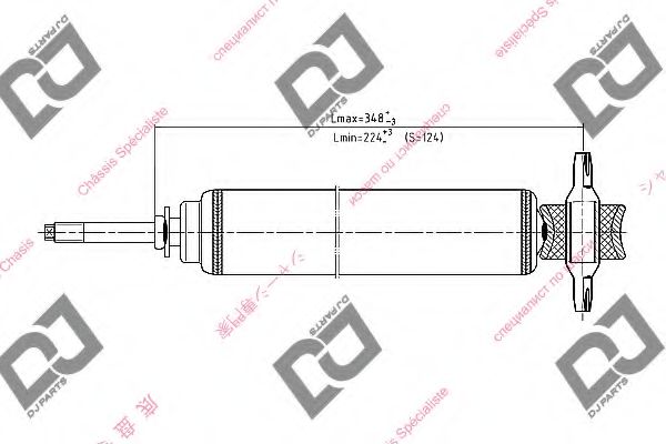 DJ PARTS DS2228HT Амортизатор 