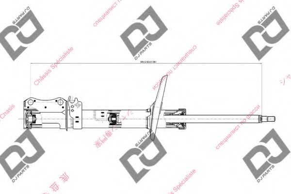 DJ PARTS DS1674GS Амортизатор DJ PARTS DS1674GS Амортизатор