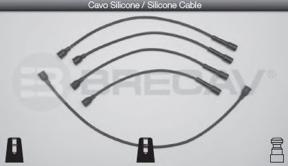 06.439 BRECAV Комплект проводов зажигания 06.439 BRECAV Комплект проводов зажигания