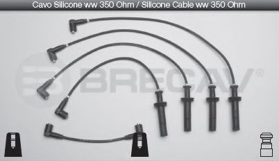 07.521 BRECAV Комплект проводов зажигания 07.521 BRECAV Комплект проводов зажигания
