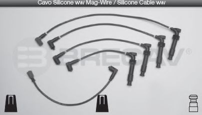 09.529 BRECAV Комплект проводов зажигания 09.529 BRECAV Комплект проводов зажигания