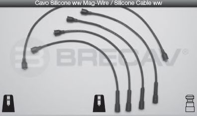 11.555 BRECAV Комплект проводов зажигания 11.555 BRECAV Комплект проводов зажигания
