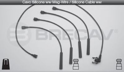 11.556 BRECAV Комплект проводов зажигания 11.556 BRECAV Комплект проводов зажигания