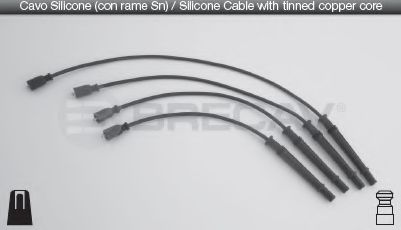 111.002C BRECAV Комплект проводов зажигания 111.002C BRECAV Комплект проводов зажигания