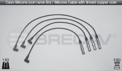 14.525 BRECAV Комплект проводов зажигания 14.525 BRECAV Комплект проводов зажигания