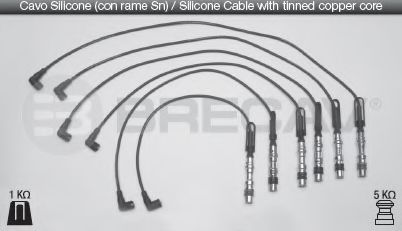 14.543 BRECAV Комплект проводов зажигания 14.543 BRECAV Комплект проводов зажигания