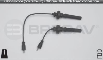 28.528 BRECAV Комплект проводов зажигания 28.528 BRECAV Комплект проводов зажигания