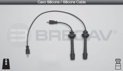 32.524 BRECAV Комплект проводов зажигания 32.524 BRECAV Комплект проводов зажигания