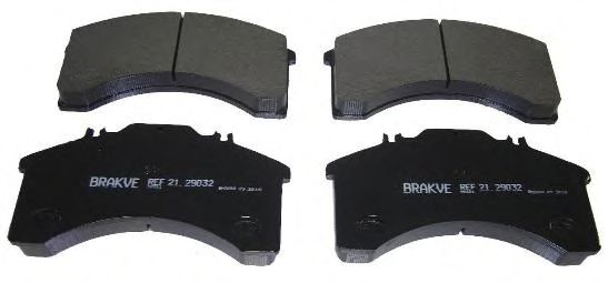 AIR FREN 2129032 Комплект тормозных колодок, дисковый тормоз 