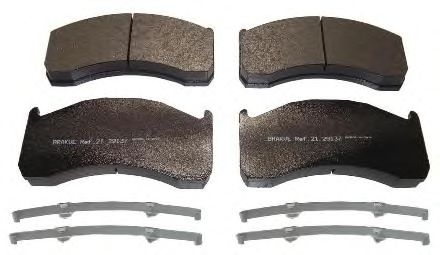 AIR FREN 2129137 Комплект тормозных колодок, дисковый тормоз AIR FREN 2129137 Комплект тормозных колодок, дисковый тормоз