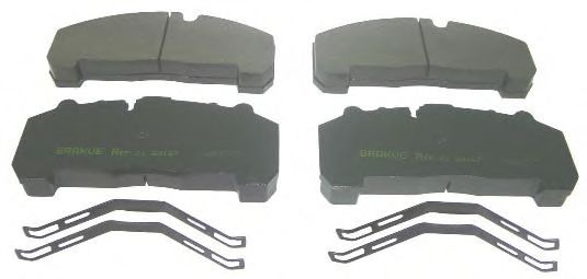 AIR FREN 2129167 Комплект тормозных колодок, дисковый тормоз AIR FREN 2129167 Комплект тормозных колодок, дисковый тормоз