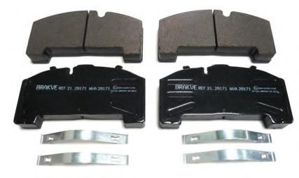 AIR FREN 2129171 Комплект тормозных колодок, дисковый тормоз AIR FREN 2129171 Комплект тормозных колодок, дисковый тормоз