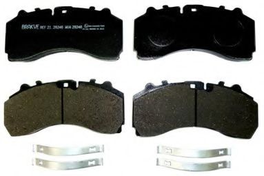 AIR FREN 2129246 Комплект тормозных колодок, дисковый тормоз 