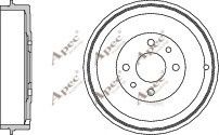 APEC braking DRM9523 Тормозной барабан для ALFA ROMEO