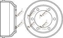APEC braking DRM9804 Тормозной барабан для FORD TRANSIT