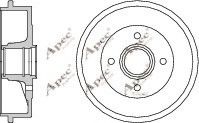 APEC braking DRM9905 Тормозной барабан для CITROEN