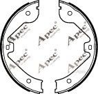 APEC braking SHU688 Ремкомплект барабанных колодок для LAND ROVER