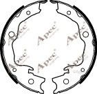 APEC braking SHU727 Ремкомплект барабанных колодок APEC BRAKING для RENAULT