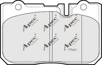 APEC braking PAD1049 Тормозные колодки APEC BRAKING для LEXUS