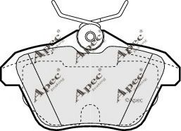 APEC braking PAD1052 Тормозные колодки для ALFA ROMEO