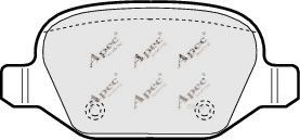 APEC braking PAD1209 Тормозные колодки APEC BRAKING 