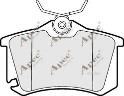 APEC braking PAD1419 Тормозные колодки APEC BRAKING для SEAT