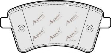 APEC braking PAD1656 Тормозные колодки для MERCEDES-BENZ CITAN
