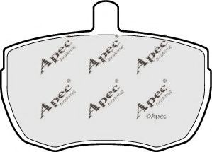 APEC braking PAD61 Тормозные колодки для IVECO