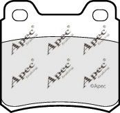 APEC braking PAD641 Тормозные колодки для SAAB
