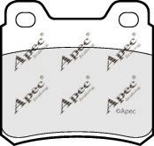 APEC braking PAD641 Тормозные колодки APEC BRAKING для SAAB