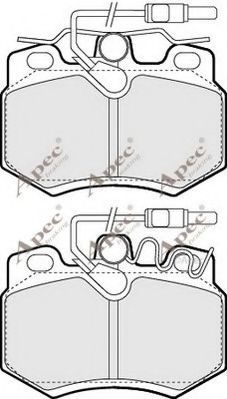 APEC braking PAD773 Тормозные колодки для CITROËN AX