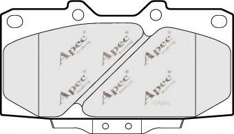 APEC braking PAD960 Тормозные колодки для NISSAN SKYLINE