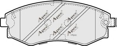 APEC braking PAD983 Тормозные колодки для DAEWOO KORANDO