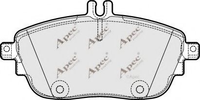 APEC braking PAD1881 Тормозные колодки для MERCEDES-BENZ GLA-CLASS