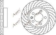 APEC braking DSK2308 Тормозные диски для PORSCHE