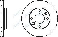 APEC braking DSK2404 Тормозные диски для HYUNDAI MATRIX