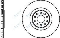 APEC braking DSK2429 Тормозные диски для ALFA ROMEO