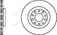 APEC braking DSK2431 Тормозные диски для ALFA ROMEO