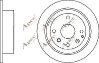 APEC braking DSK2485 Тормозные диски для CHEVROLET LACETTI