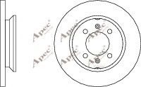 APEC braking DSK136 Тормозные диски для ROVER MONTEGO