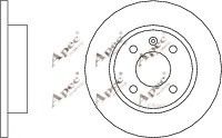 APEC braking DSK139 Тормозные диски для SKODA FAVORIT