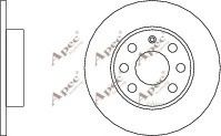 APEC braking DSK2056 Тормозные диски APEC BRAKING для OPEL