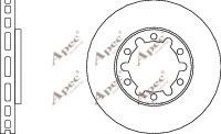 APEC braking DSK2100 Тормозные диски для NISSAN PATROL