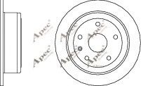 APEC braking DSK2130 Тормозные диски для DAEWOO