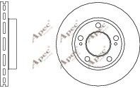 APEC braking DSK2711 Тормозные диски для SSANGYONG